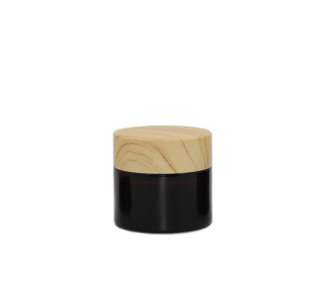 Gel Refill Pack - 10G brown glass jar/bottle pot wooden