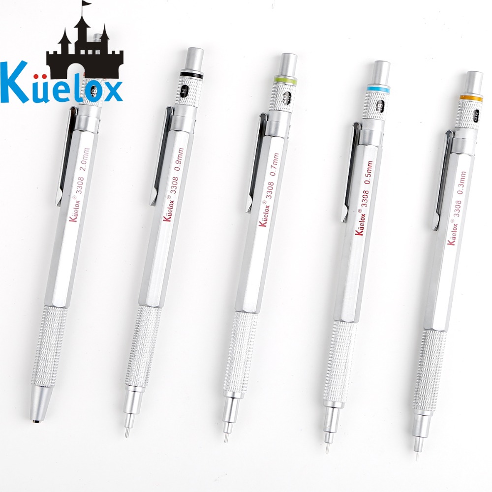 Mechanical Pencil 0.3 - 1PCS KUELOX Full Metal Mechanical Pencil