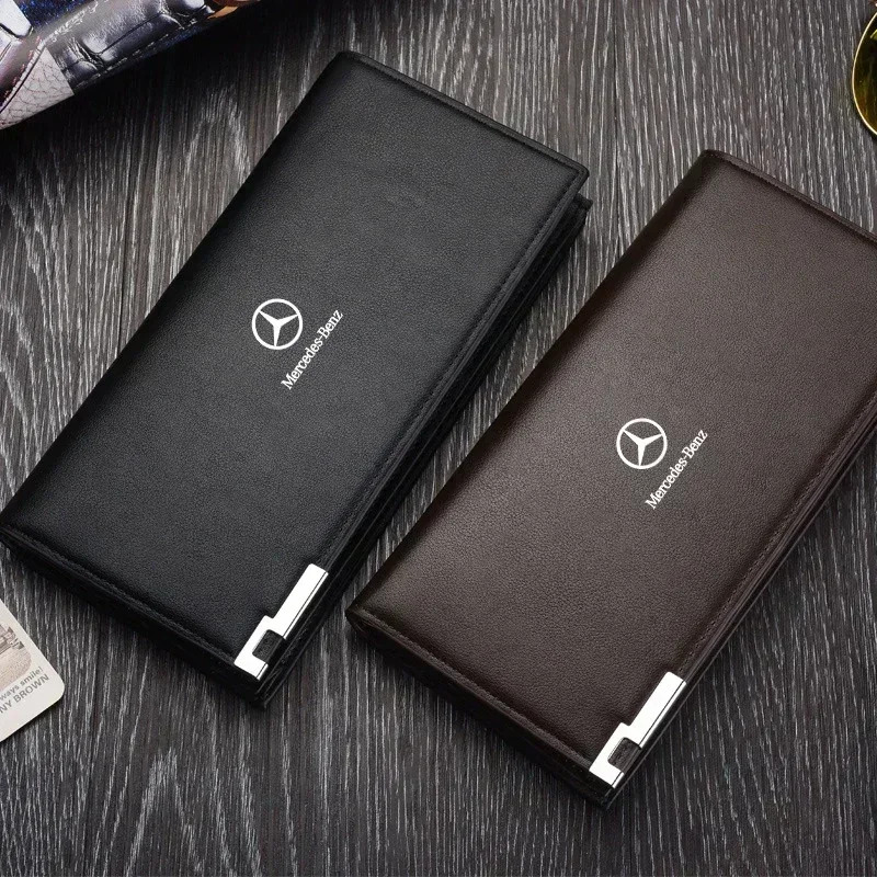 Index Card Holder - Leather Wallet Men Cash Credit Card