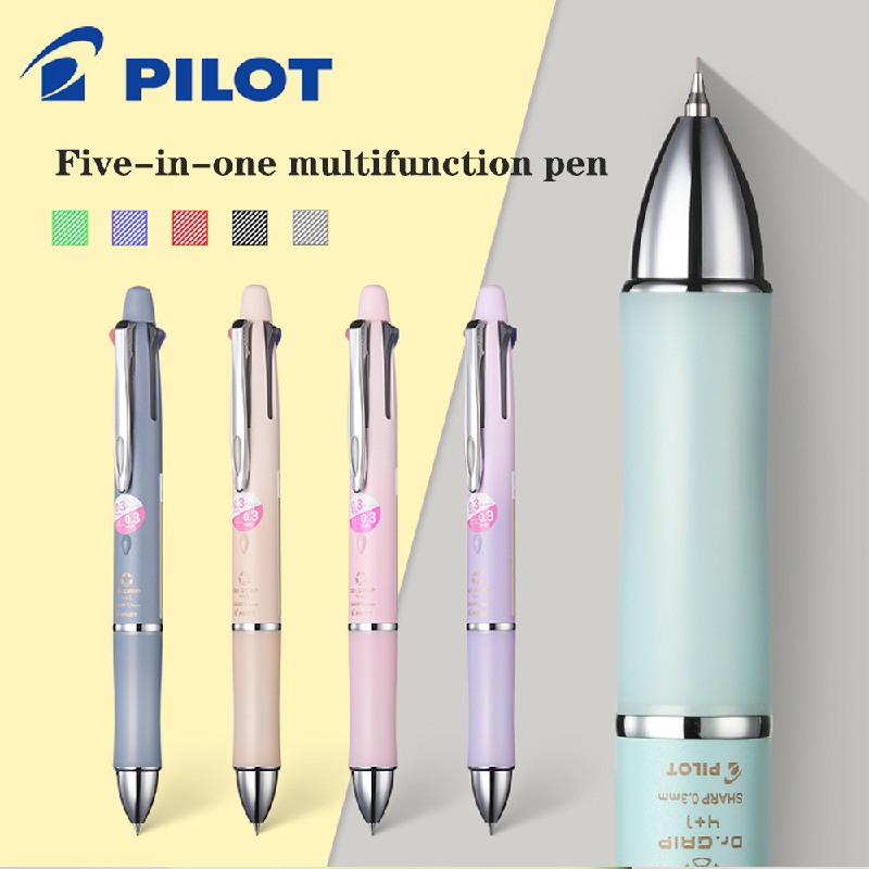 Mechanical Pencil 0.3 - PILOT Dr. Grip 4+1 Multifunctional Pen