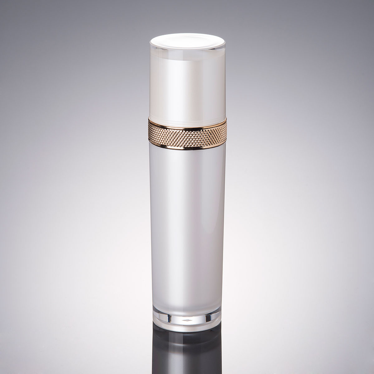 Gel Refill Pack - 100ml pearl white acrylic/plastic bottle serum/lotion/emulsion/foundation/essence