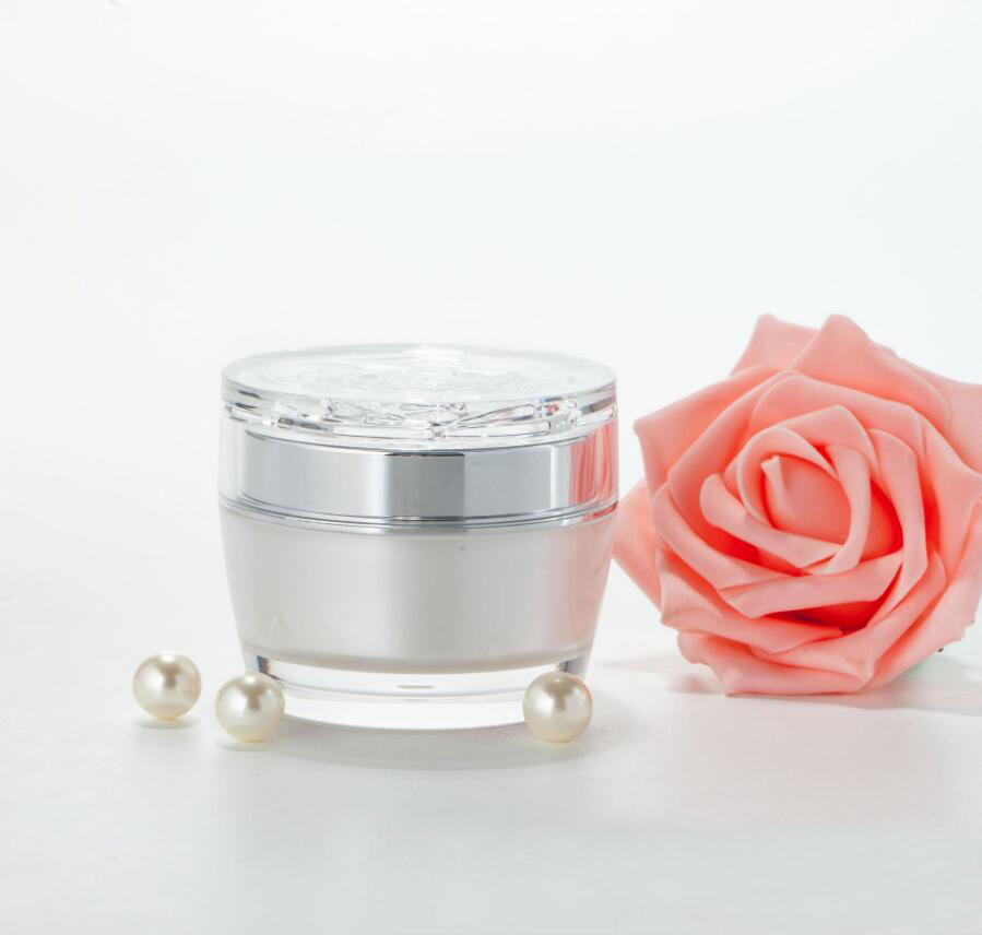 Gel Refill Pack - 50G Pearl White Acrylic/Plastic Jar Pot