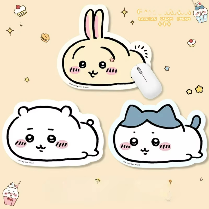 Chiikawa Cartoon Jiyi Usagi Ha - Leather Desk Pad 评论和价格