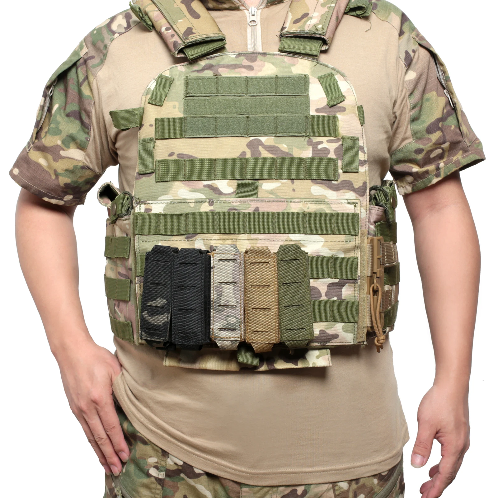 Molle 9mm Magazine Pouch Singl - Magazine Holder Rack 评论和价格