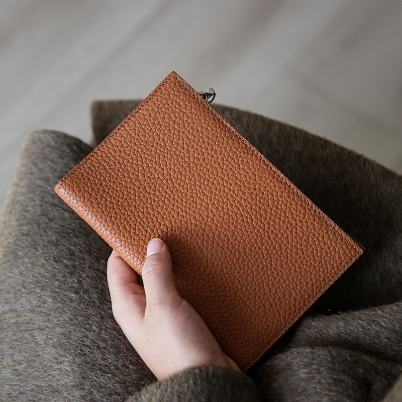 Leather Passport Holder Covers - Index Card Holder 评论和价格