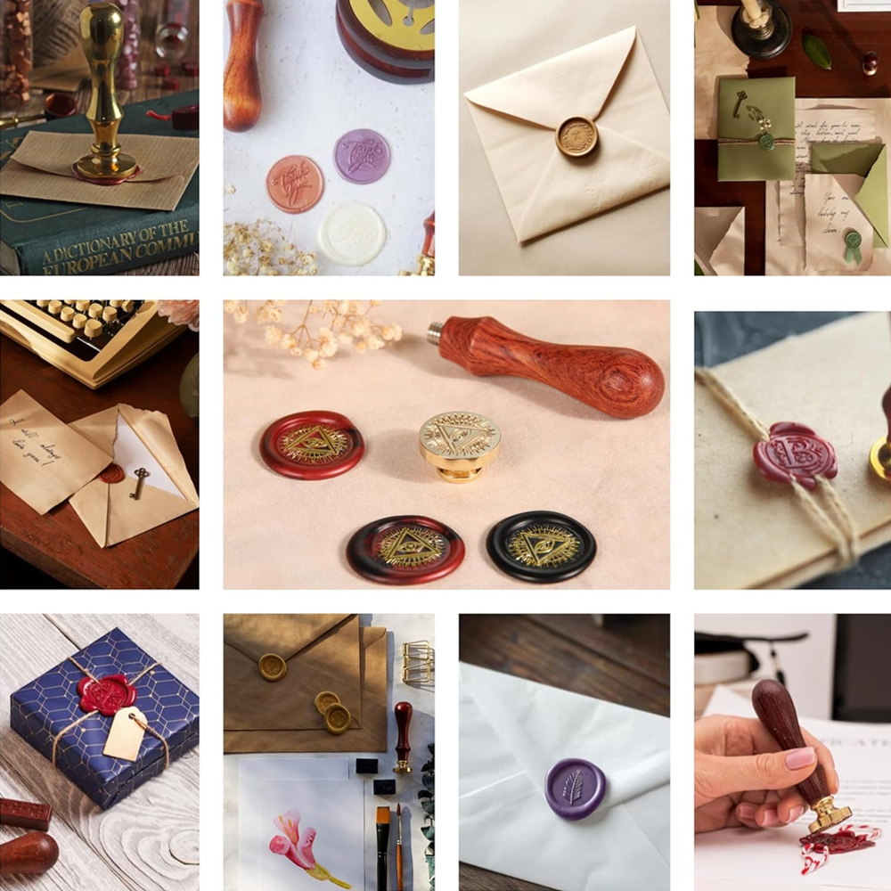Custom Wax Seal Stamp, Persona - Wax Seal Stamp Set 评论和价格