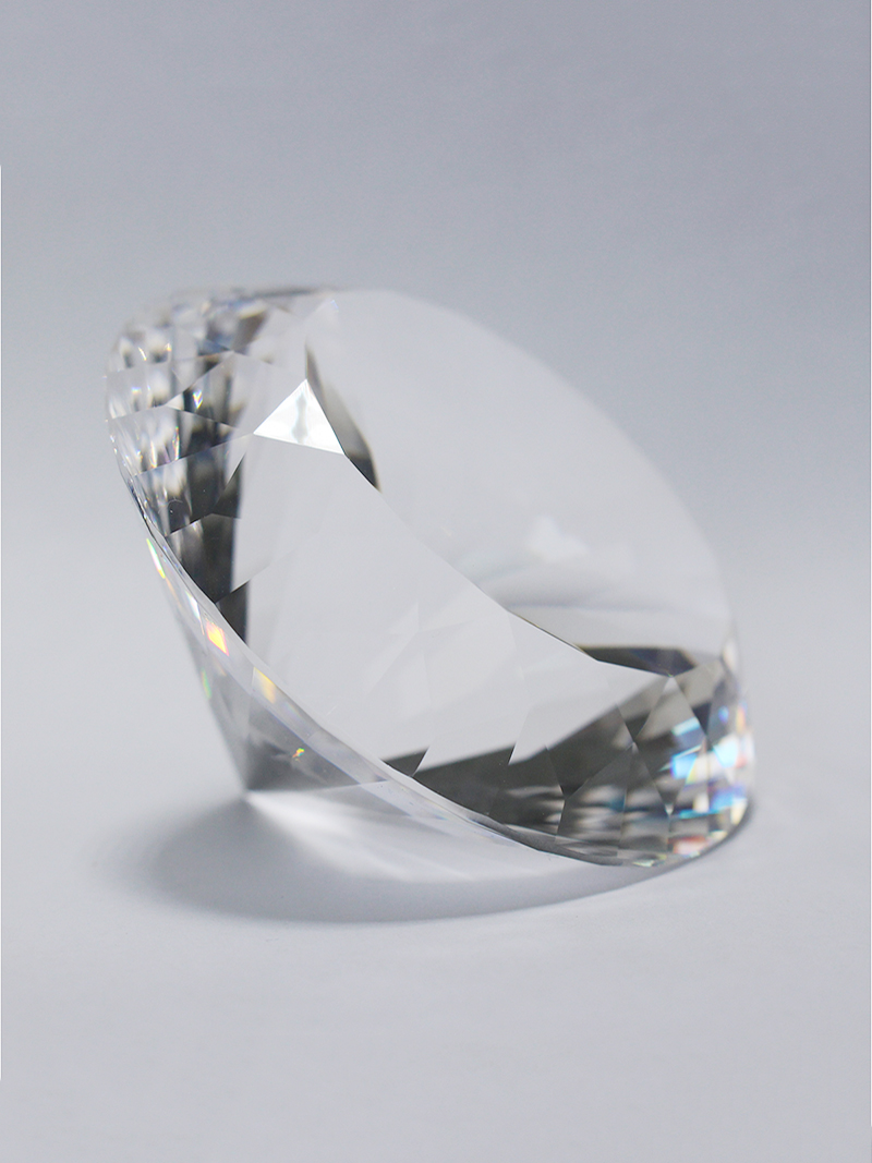 150mm Transparent Optical Crys - Paper Weight Crystal 评论和价格