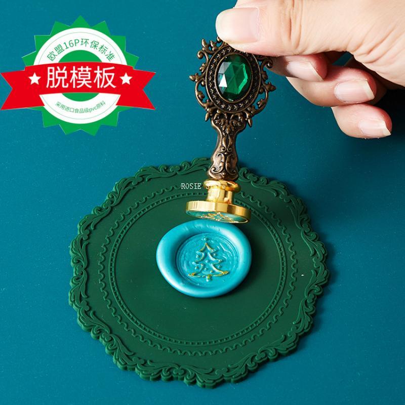 Wax Seal Stamp Set Lacquered S - Wax Seal Stamp Set 评论和价格