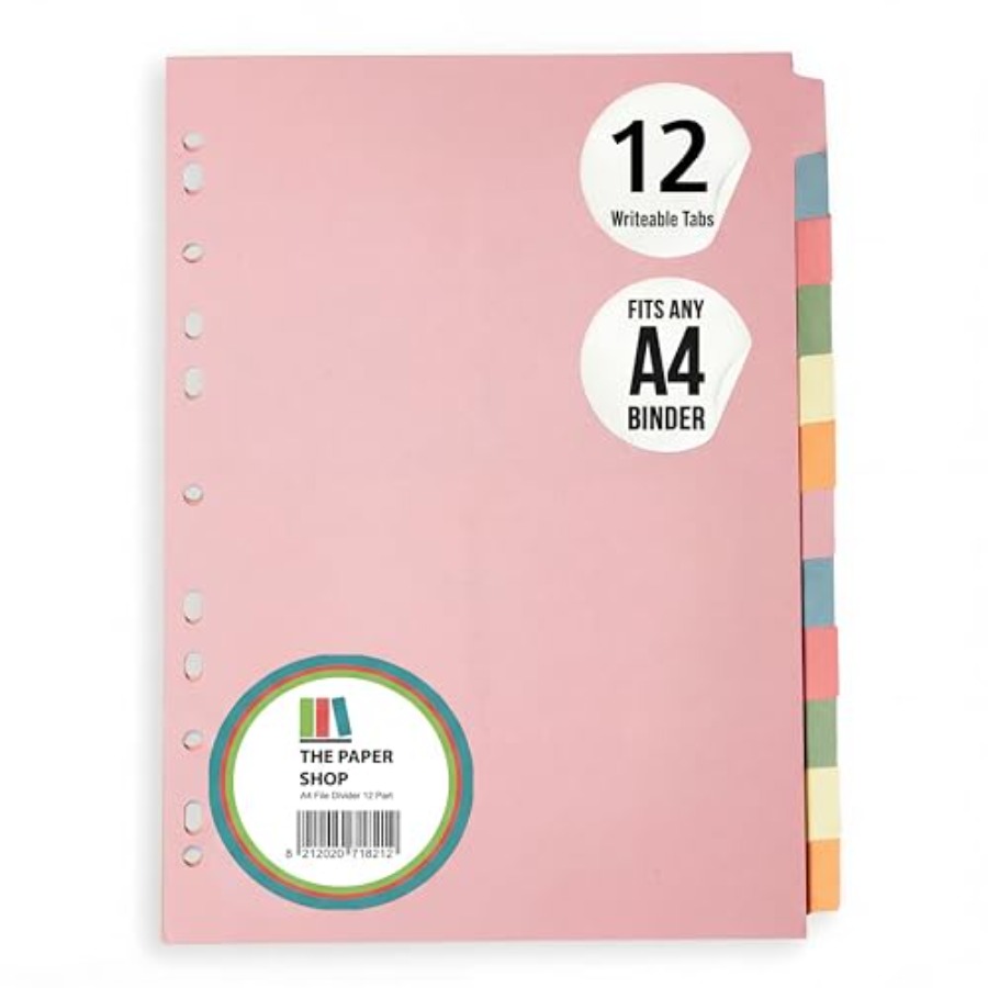 Binder Dividers with Tabs A4 1 - Tab Divider A4 评论和价格
