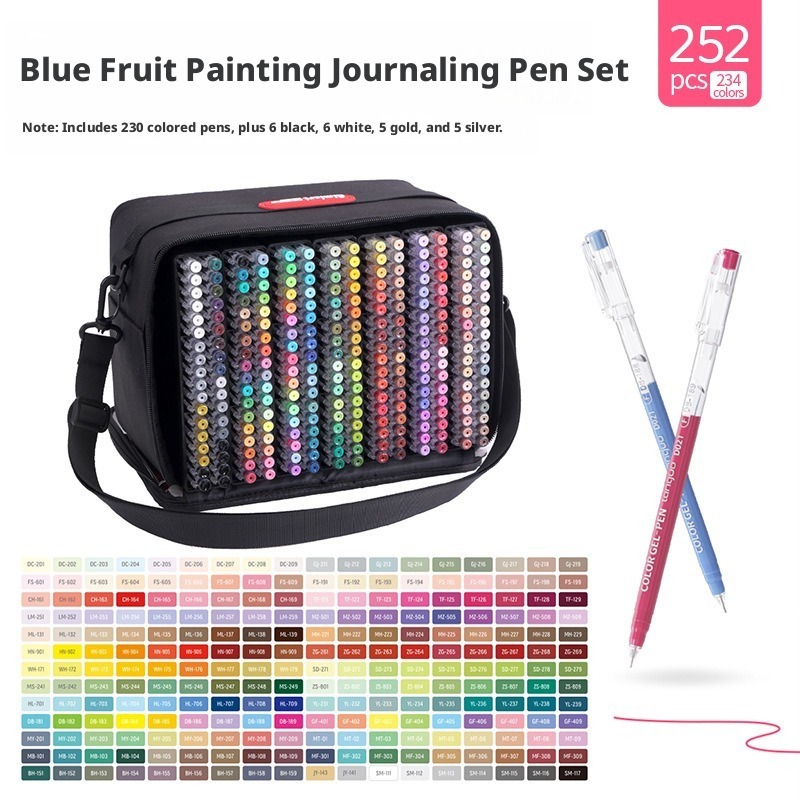 252Pcs 234 Colors Fine Tip Gel - Correction Pen Fine 评论和价格