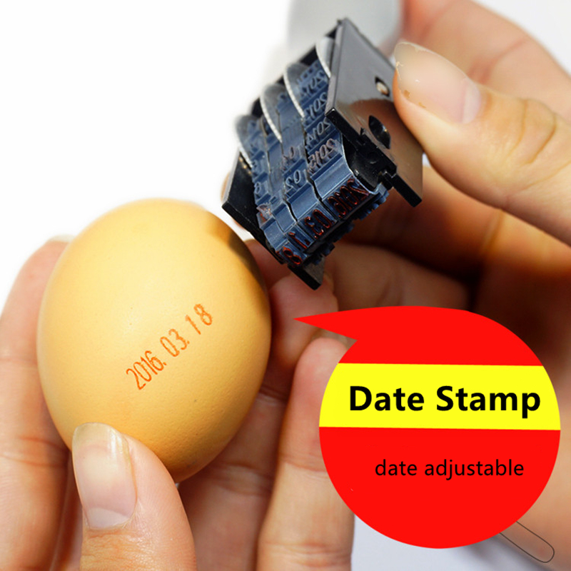 Portable Date Stamps For Egg S - Rubber Date Stamp 评论和价格