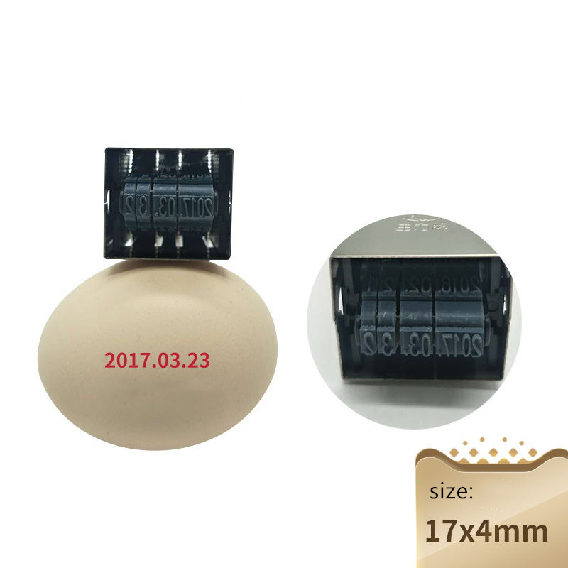 Portable Date Stamps For Egg S - Rubber Date Stamp 评论和价格