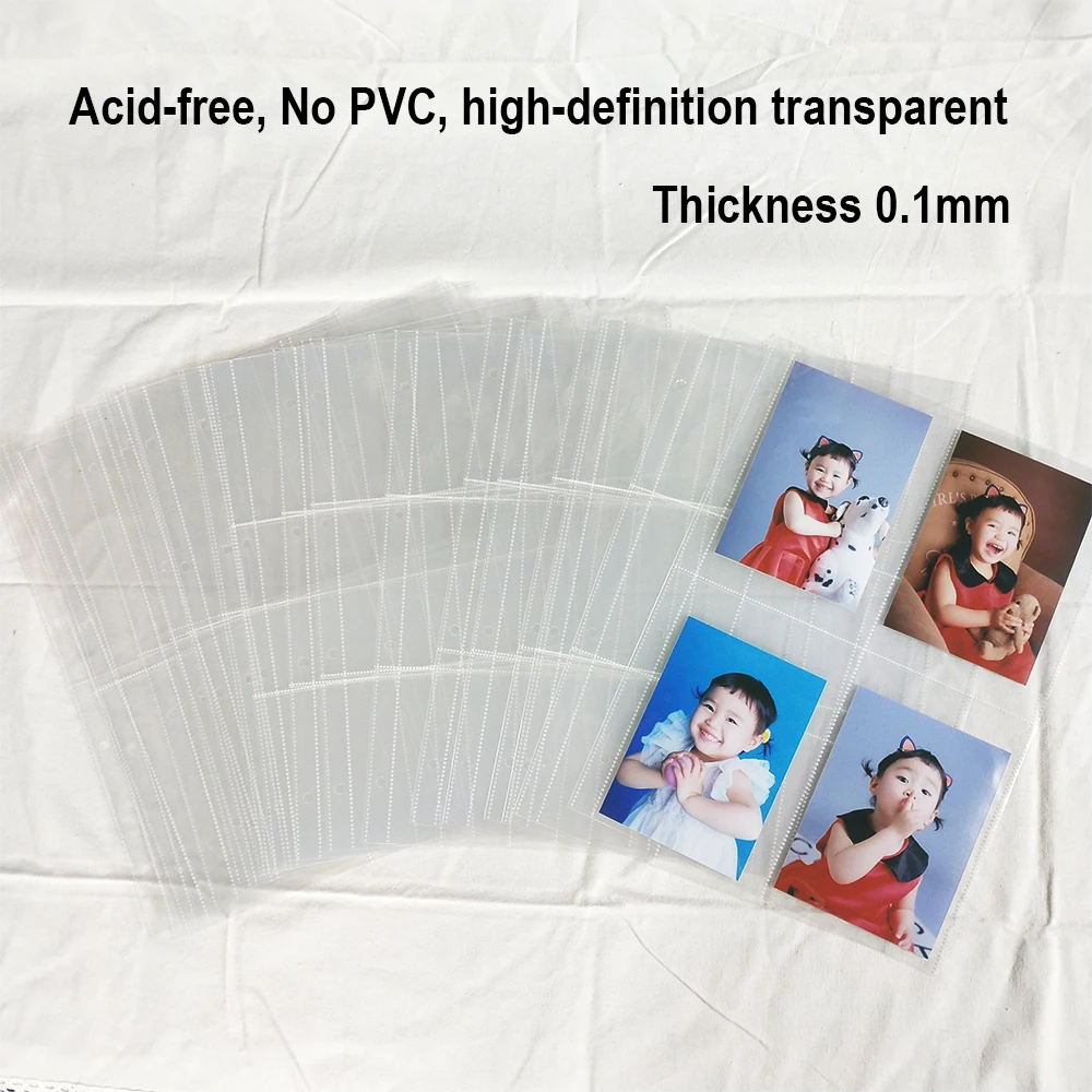 PLRBOK A4 Clear 10 Pcs Photo A - Binder A4 Lever 评论和价格