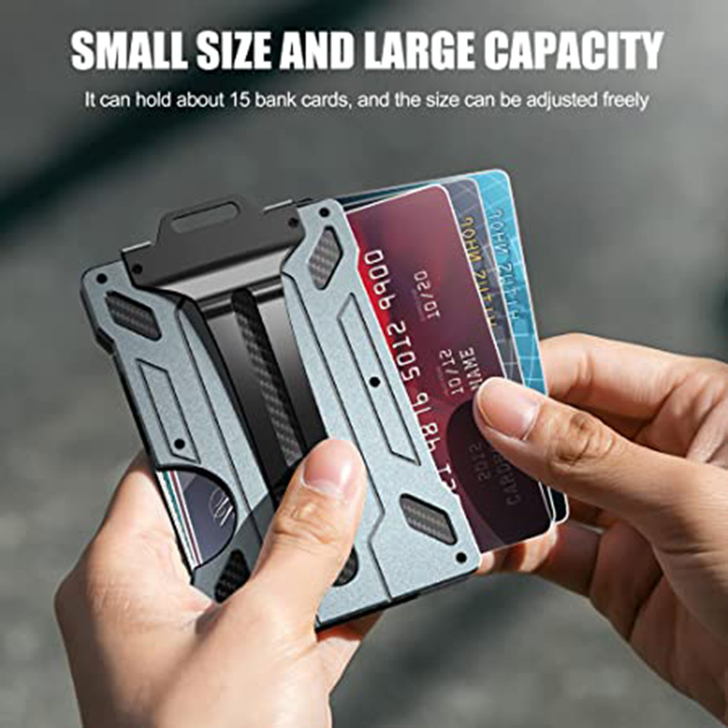 RFID Fashion Card Wallet Credi - Index Card Holder 评论和价格