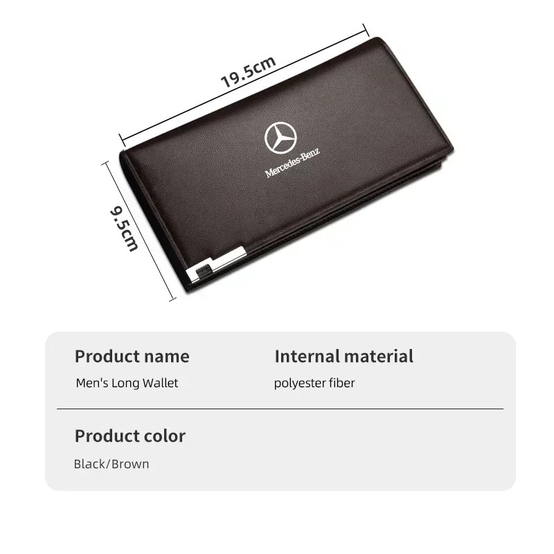 Leather Wallet Men Cash Credit - Index Card Holder 评论和价格