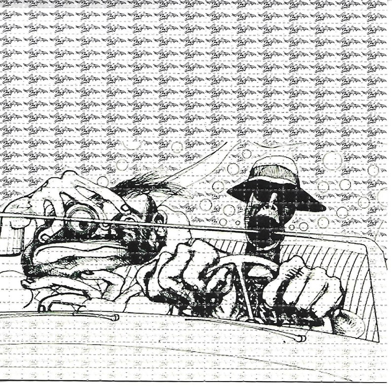 Hunter In Vegas Psychedelic LS - Ink Blotter Paper 评论和价格