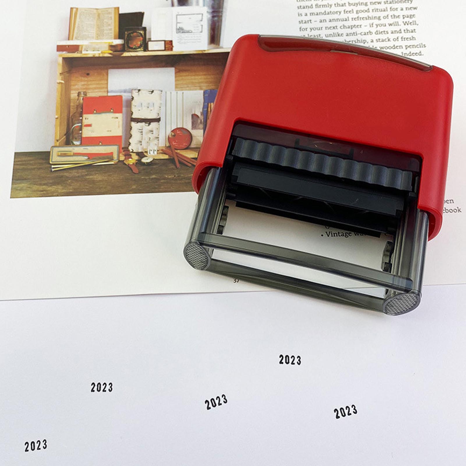Date Symbol Stamper Black Ink  - Rubber Date Stamp 评论和价格