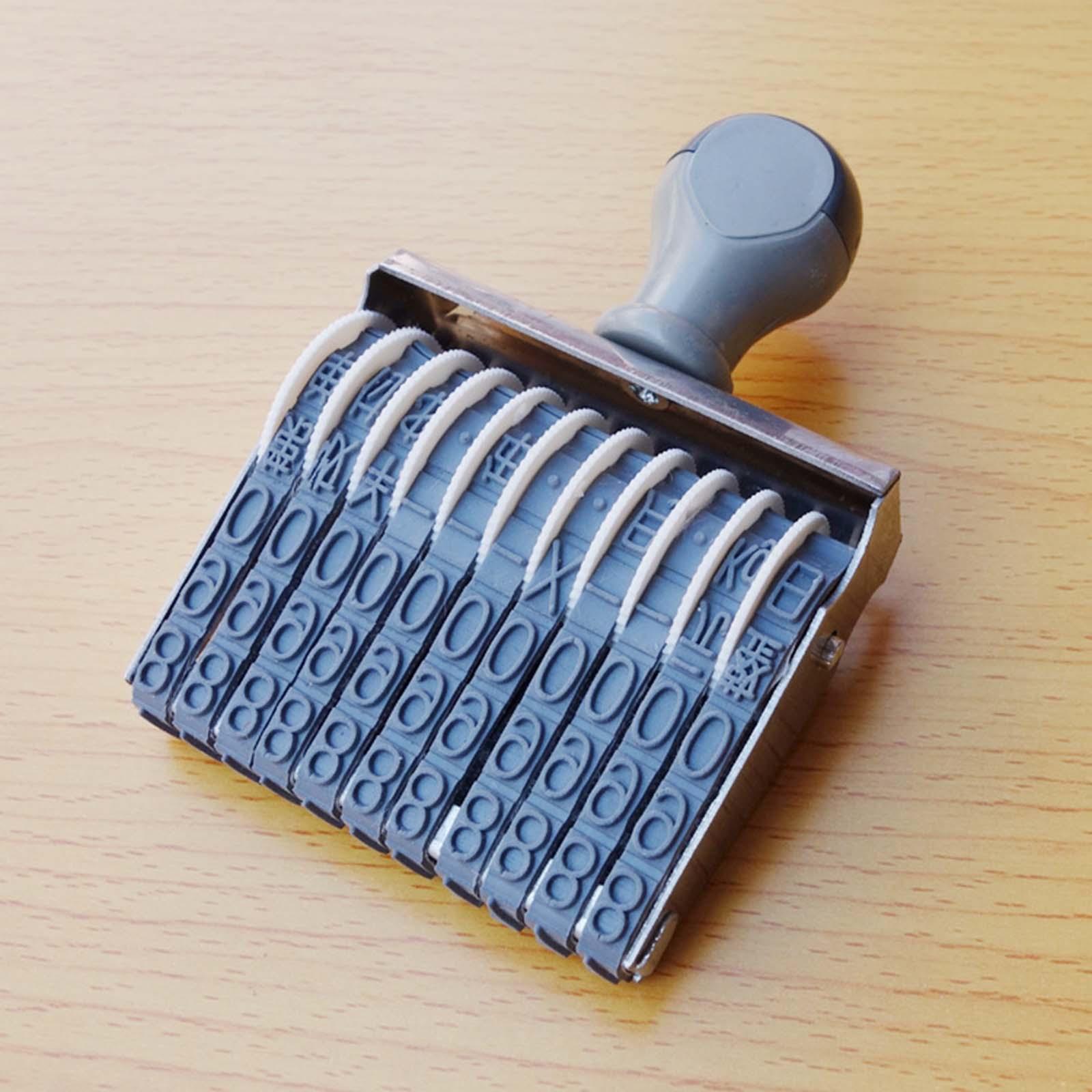 Rubber Number Stamp Roller Dat - Rubber Date Stamp 评论和价格