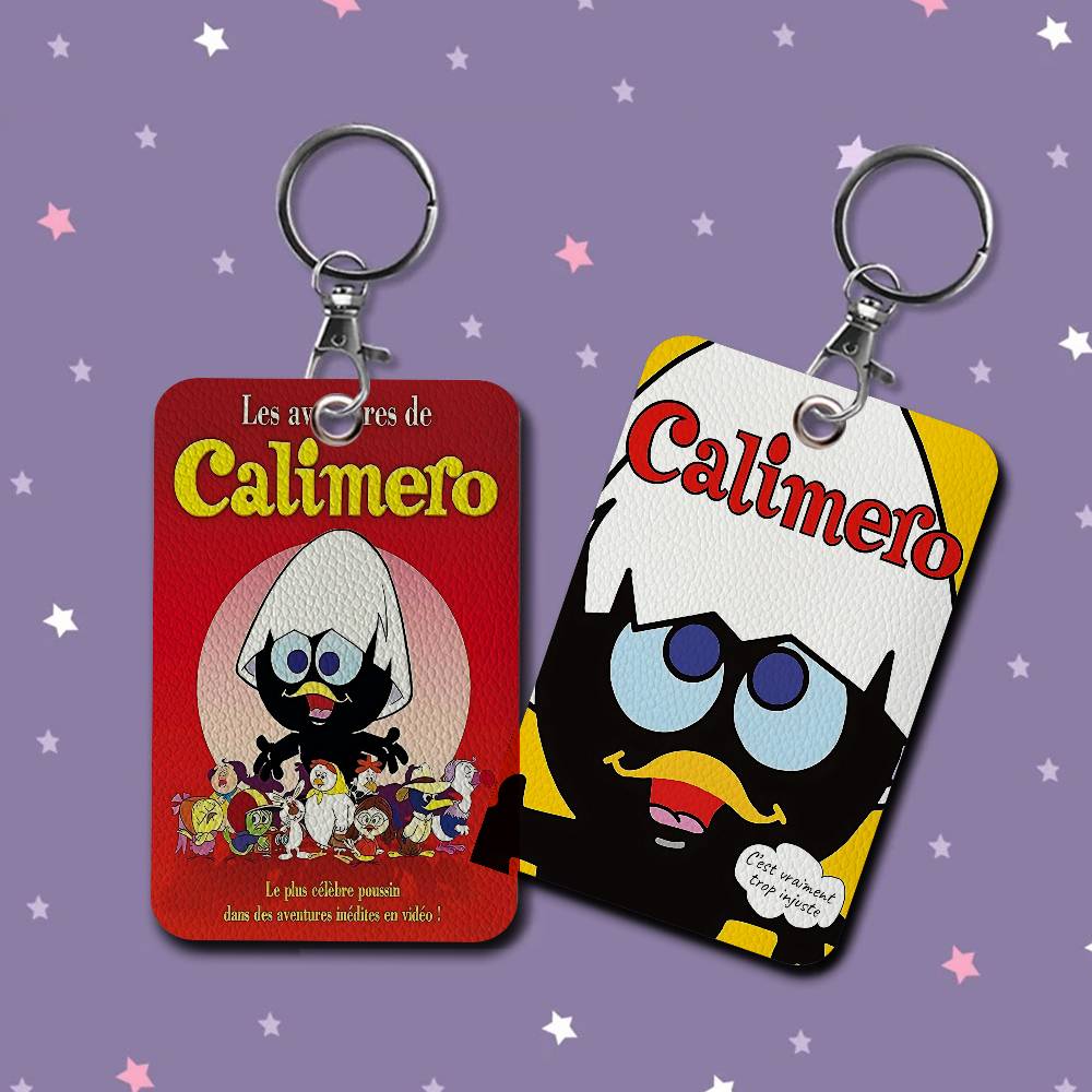 Cartoon C-Calimero 1Pc PU Leat - Card Index Box 评论和价格