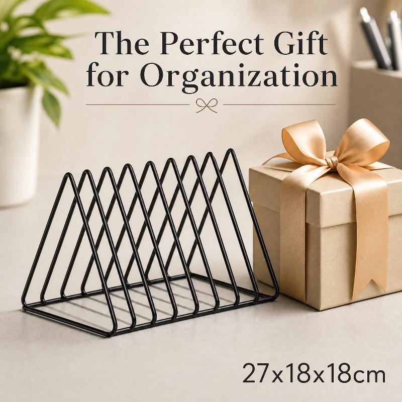 5/9 Grid Storage Rack Triangle - Magazine Holder Rack 评论和价格