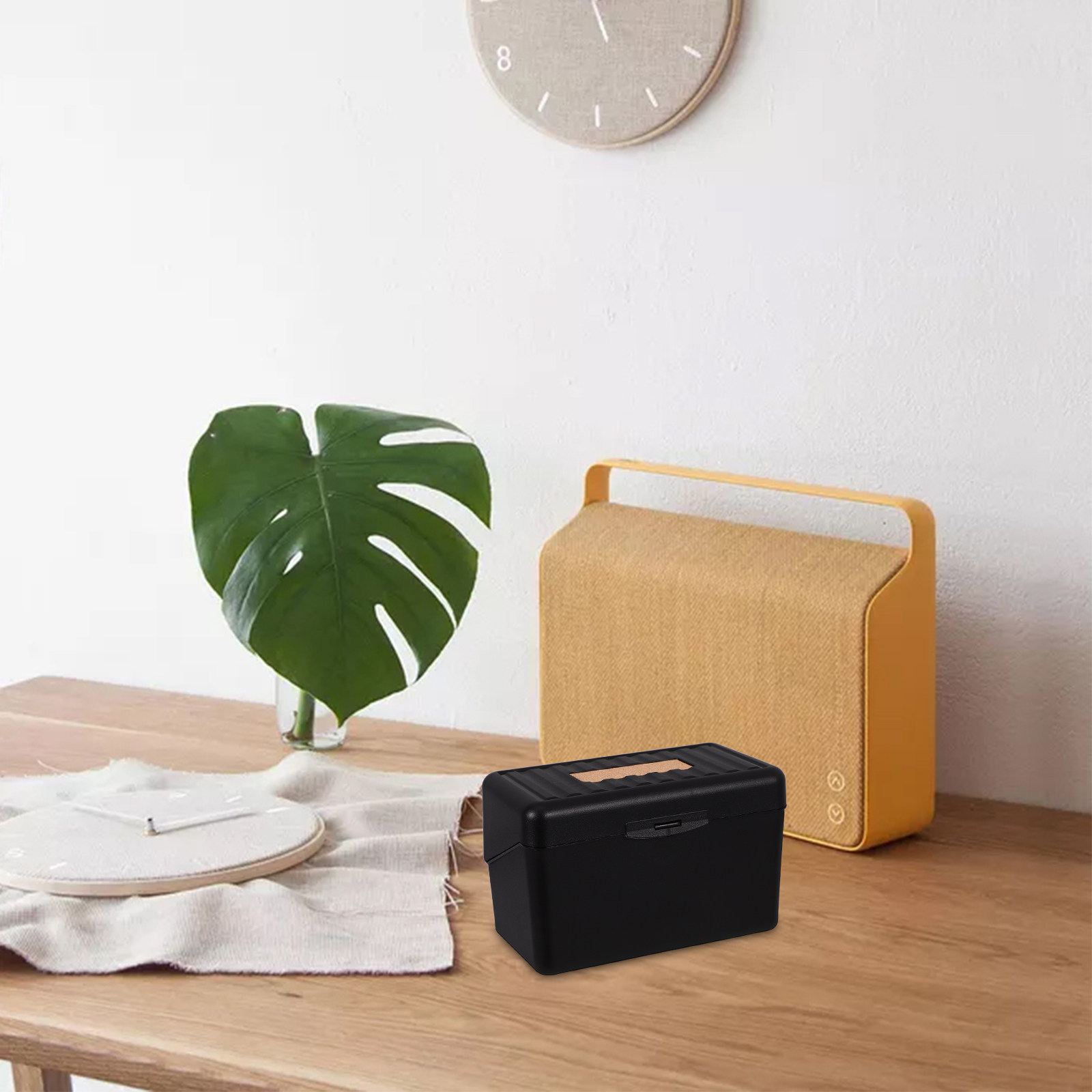 Premium Index Card Holder Box  - Card Index Box 评论和价格