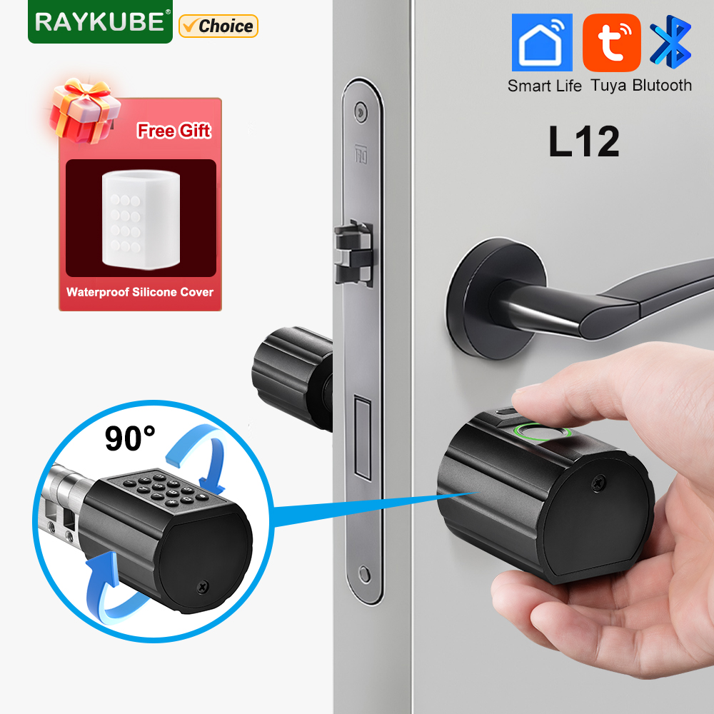 RAYKUBE L12 Tuya BLE Fingerpri - Letter Opener Brass 评论和价格