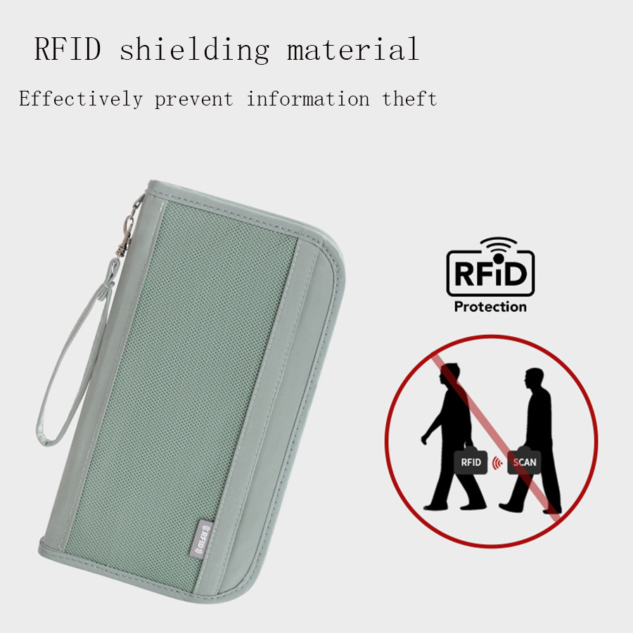 1 Pcs Travel Wallet RFID Block - Index Card Holder 评论和价格