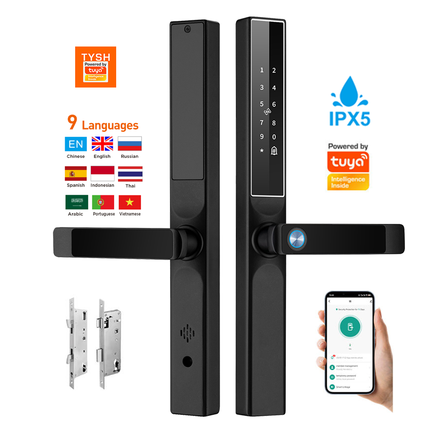Tuya App Fingerprint Door Lock - Letter Opener Brass 评论和价格
