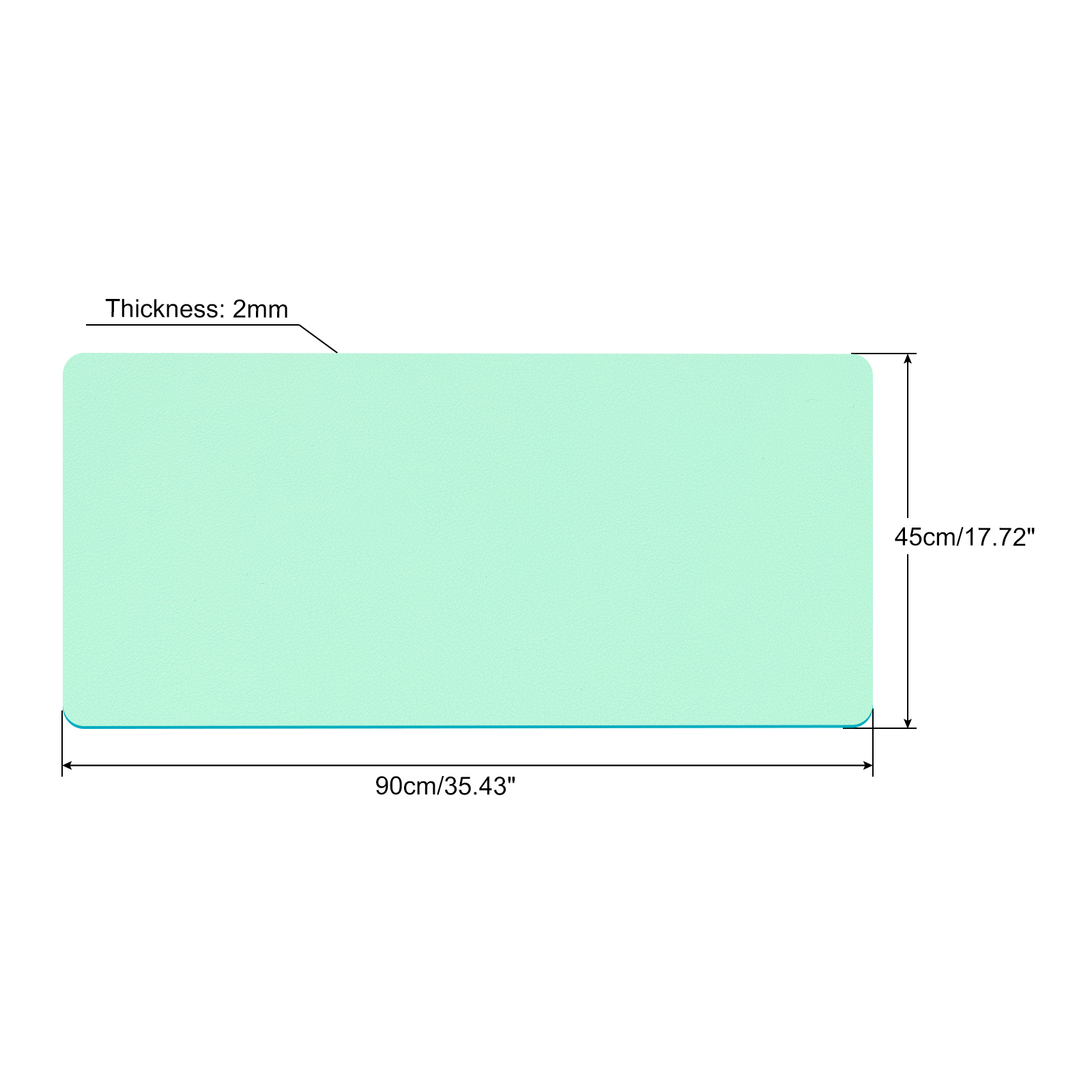 Office Desk Mat Protector PU L - Leather Desk Pad 评论和价格