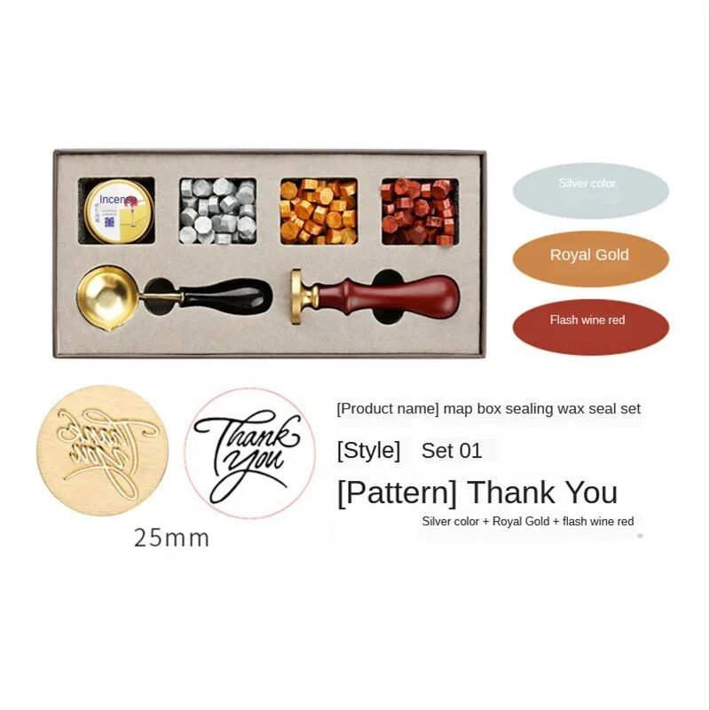 DIY Stamps Wax Seal Box Kit De - Wax Seal Stamp Set 评论和价格