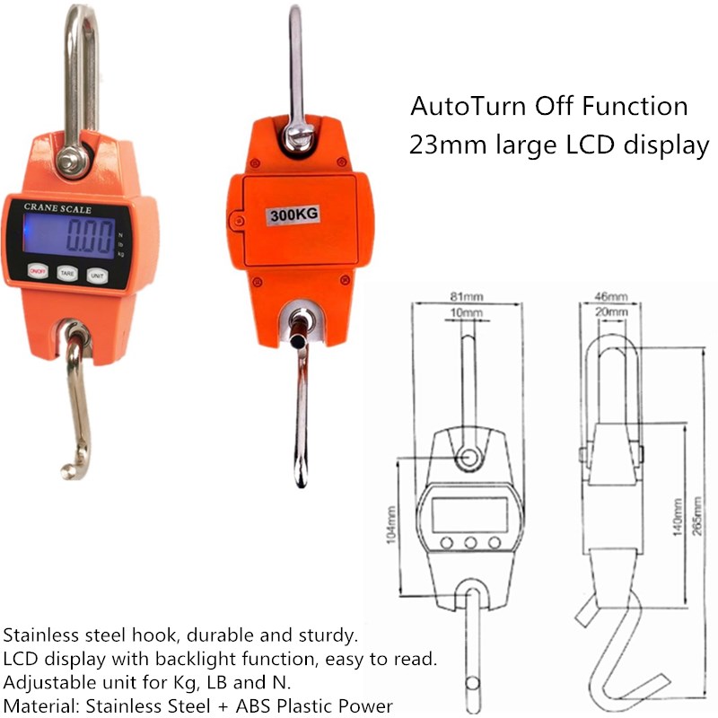 Digital Crane Scale 500kg 1000 - Tape Dispenser Weighted 评论和价格