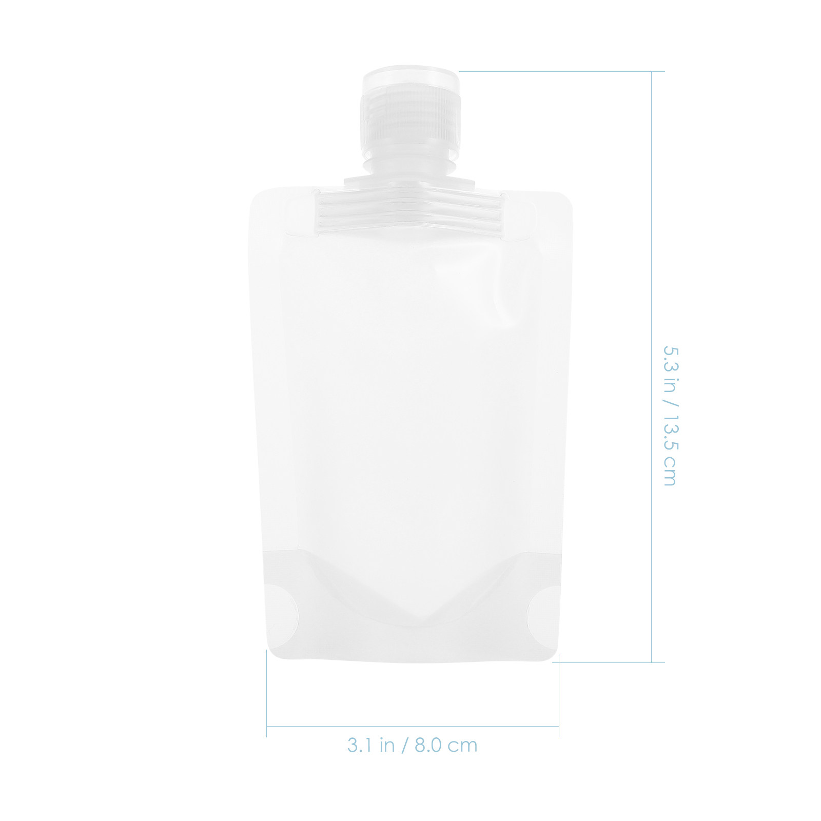 1Set Travel Lotion Storage Bag - Gel Refill Pack 评论和价格