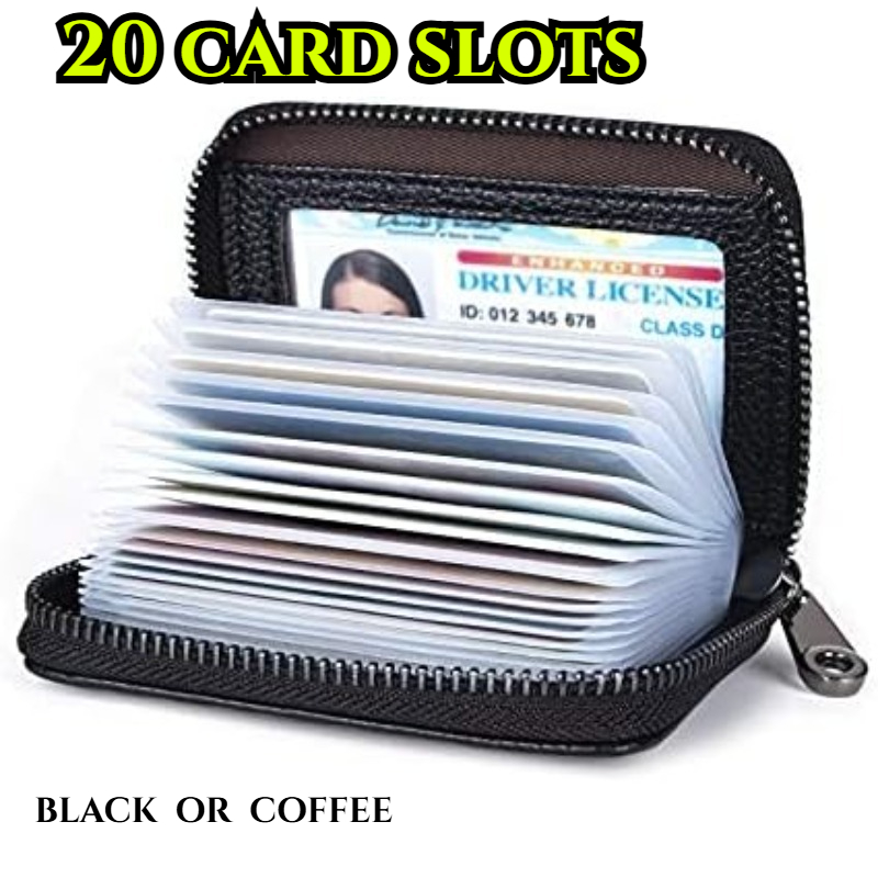 Credit Card Holder Wallet, 20  - Index Card Holder 评论和价格