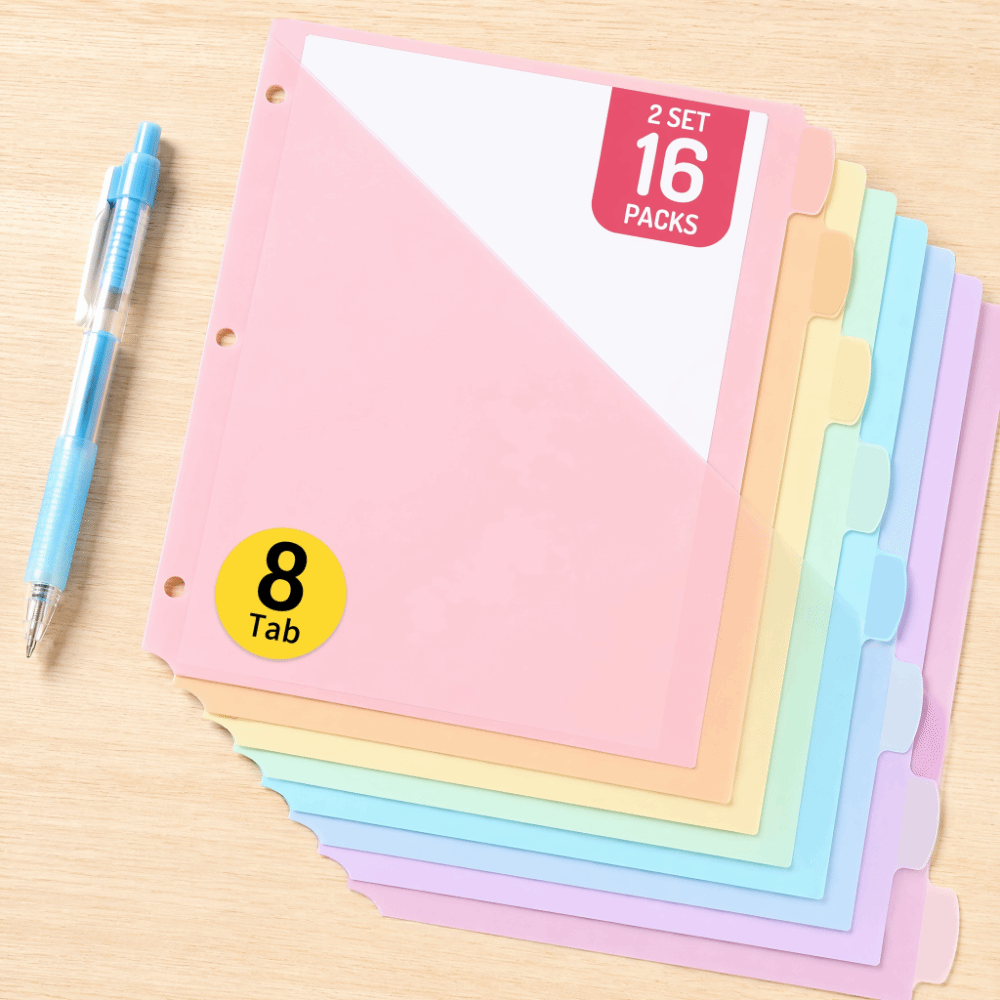 Durable Binder Dividers Pastel - Tab Divider A4 评论和价格