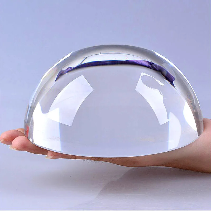 Crystal Hemisphere Glass Half  - Paper Weight Crystal 评论和价格