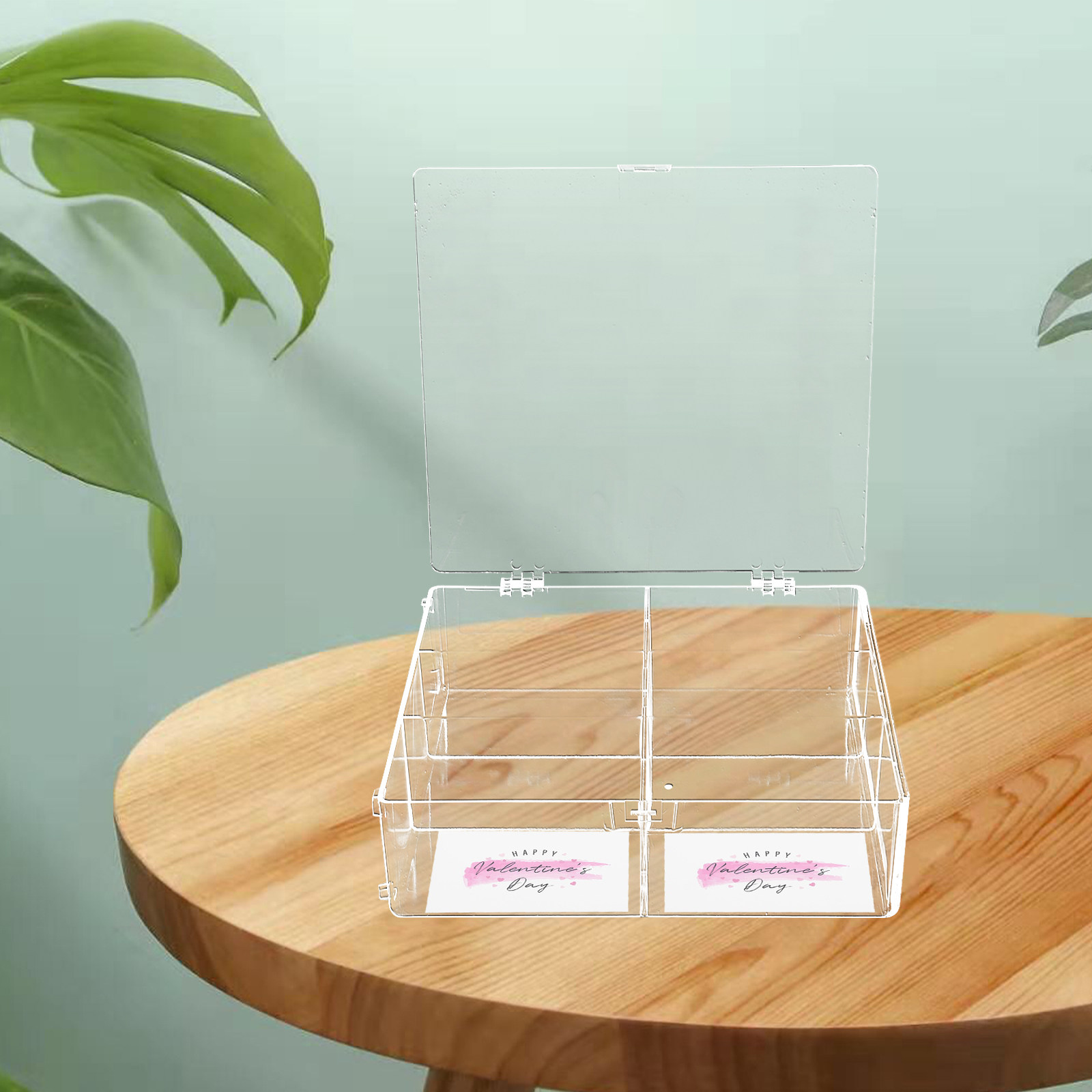 Clear Multipurpose Plastic Sto - Card Index Box 评论和价格