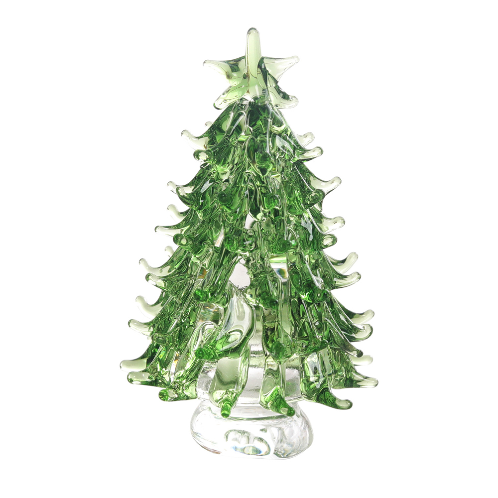 2Pcs Crystal Christmas Tree Fi - Paper Weight Crystal 评论和价格