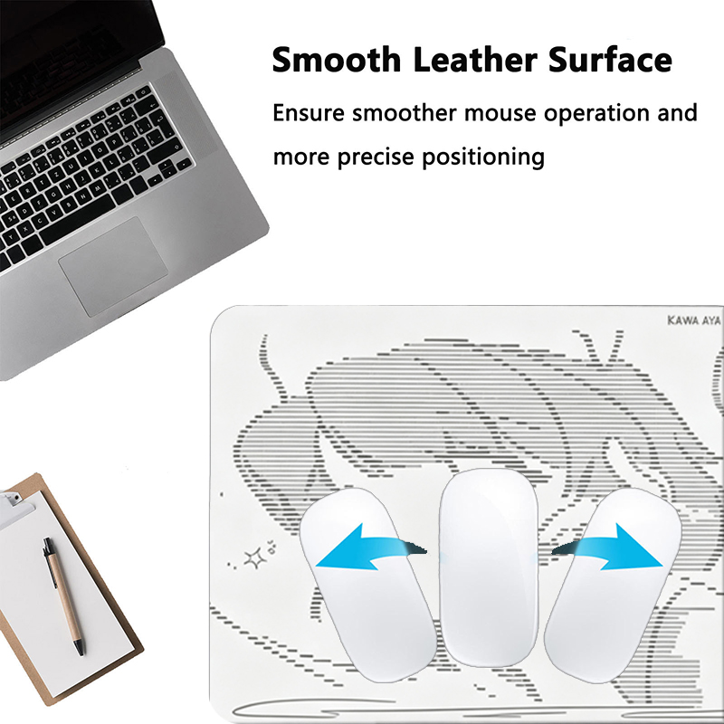 1Pcs Leather Mouse Pad Anime A - Leather Desk Pad 评论和价格